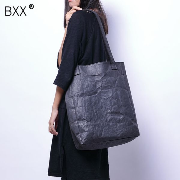 

bxx] 2020 new fashion women bags paper pleated japan stlyes large capacity shopping handbag single shoulder bag wc463