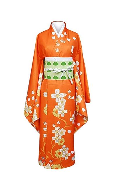 

данганронпа 2 хийоко сайонджи кимоно косплей костюм, Black