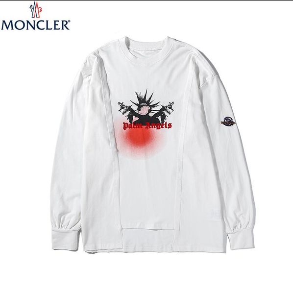 

2019 men and women-style monclepwinter new fashion sports sweater print short-sleeved embroidered cotton men's sweater -13, Black