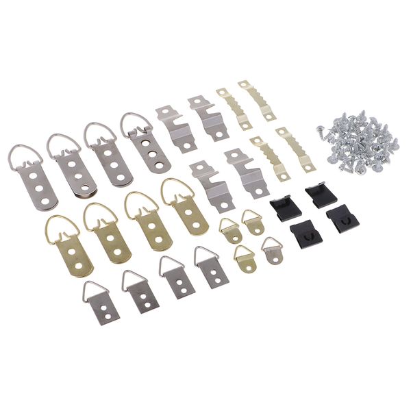 

picture hangers, 76-pcs professional picture duty frame p hanging assortment kit