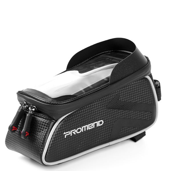 

pu 6 inch cycling front tube bags bicycle accessories bike panniers mountain bike tube saddle mobile phone road bike riding equipment