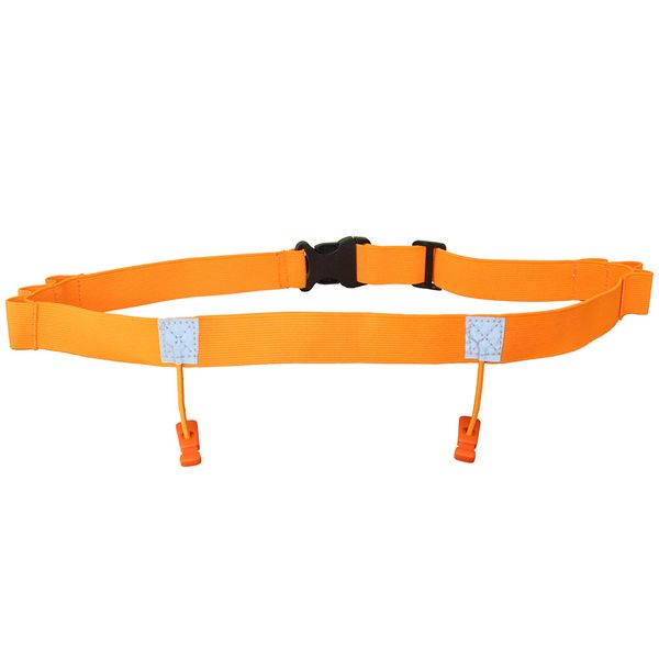 

polyester sports holder reflective triathlon motor outdoor waist pack running race number belt cycling bib
