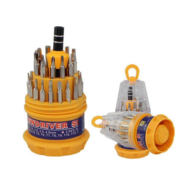 

31 in 1 computer phone combination repair disassembly tool small screwdriver portable mini small screwdriver set