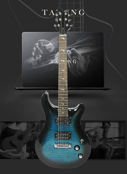 

prs electric guitar light, poplar body, rosewood fingerboard, maple neck, factory direct can be customized ing