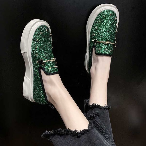 

women oxfords flats platform shoes patent leather tassel slip-on pointed brogue loafers e16-96, Black