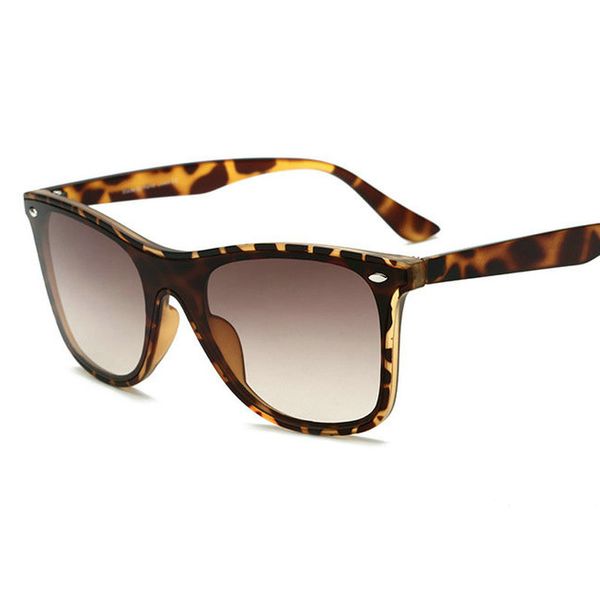 

2018 oversized square sunglasses luxury sunglasses for women's fashion metal frame clear lens transparent men fml, White;black