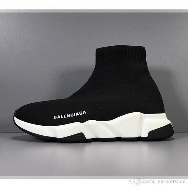 

2019 designers socks men women sneakers fashion shoes black white red glitter green pink flat mens trainers runner casual shoe size 36-45