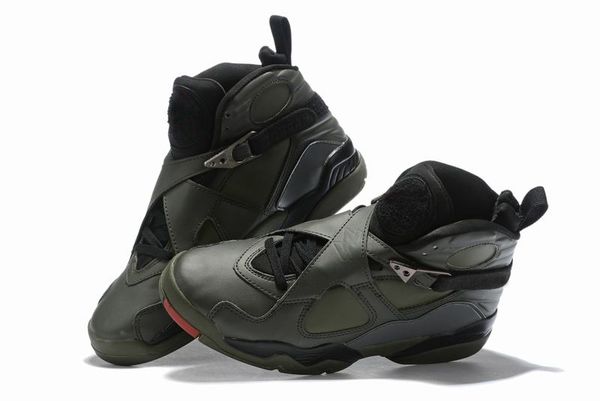 

with box)2019 8 sequoia basketball shoes men black wolf grey orange sneaker