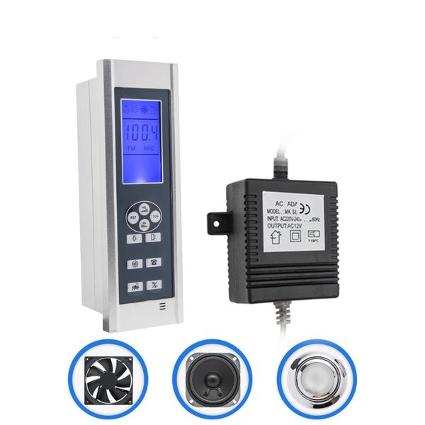 

1 компл. Включает (контроллер + трансформатор + вентилятор + динамик + светодиодная