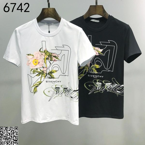

new arrival 2020 mens t shirt cotton mens t-shirt mens 20191123-2067r#"6742*, White;black