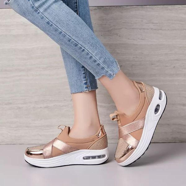 

2019 autumn new sports shoes outdoor female platform shoes women rocking wholesale british style women sneakers