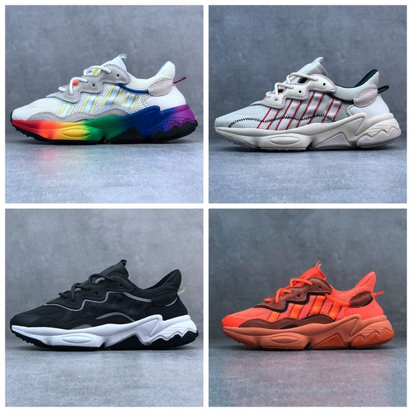 

2019 luxury 3m kanye reflective raf simons ozweego for men women speed female casual shoes trainer sports designer sneakers chaussures