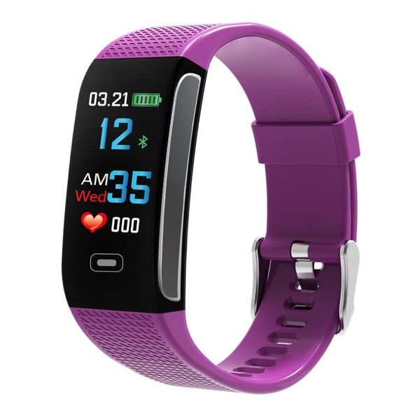 CK18S Bileklikler Smartwatch Renkli Ekran Kan Basıncı Kalp Hızı Monitörü Uzaktan Kamera IP67 Su Geçirmez Bluetooth Spor İzle