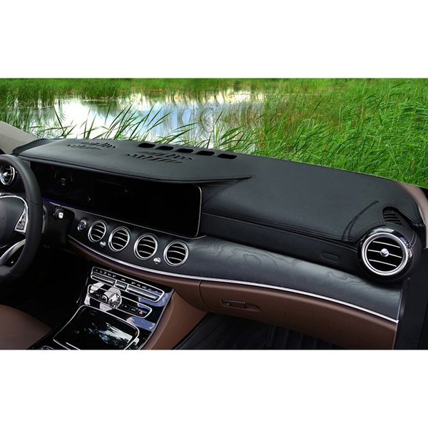 

2014-2018 model s leather car dashmat dashboard dash cover pad mats