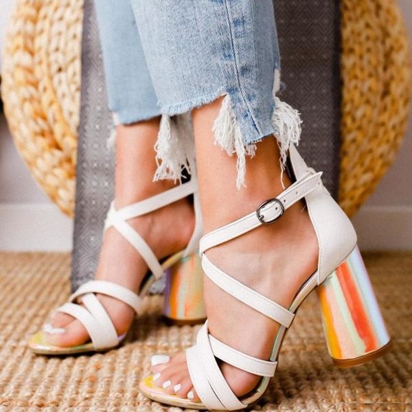 

limoya lea white hologram Ã¶kÃ§eli and based heels sandals limoya, Black