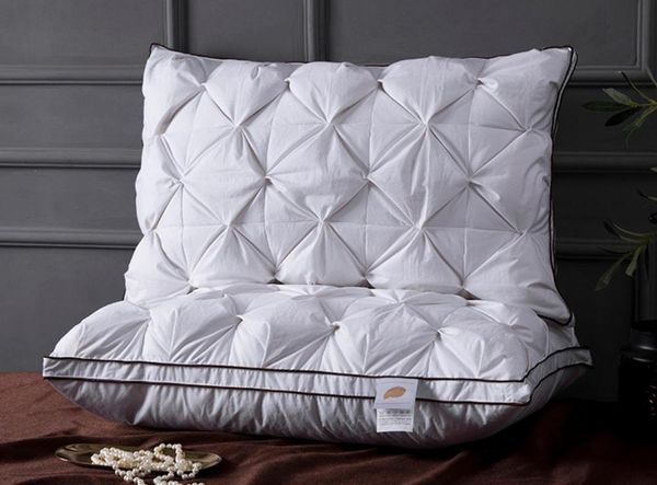 

good quailty 48*74cm brand design 3d bread white duck/ down feather pillow standard antibacterial elegant home textile