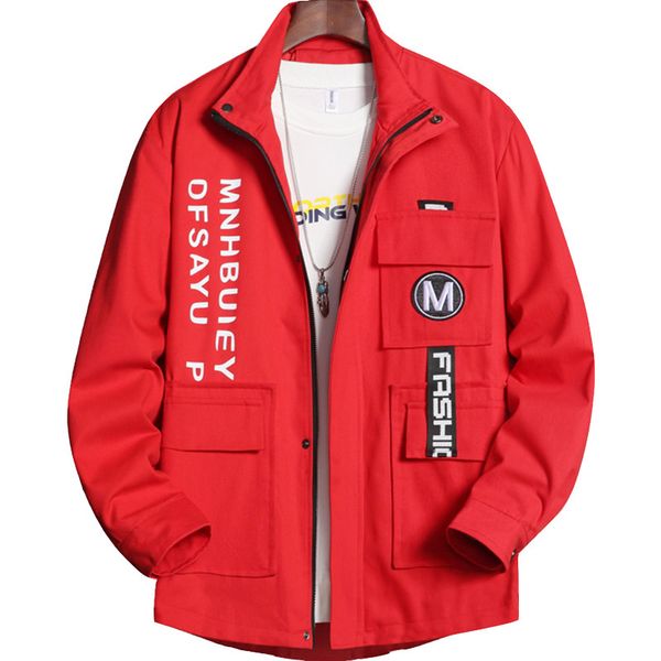 

весна 2020 мужских куртки нового корейских мод отдых дикого спорт пальто куртки весна прилив бренд одежда, Black;brown