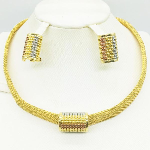 

fashion jewelry set nigeria dubai gold-color african bead jewelry wedding set african beads sets, Silver