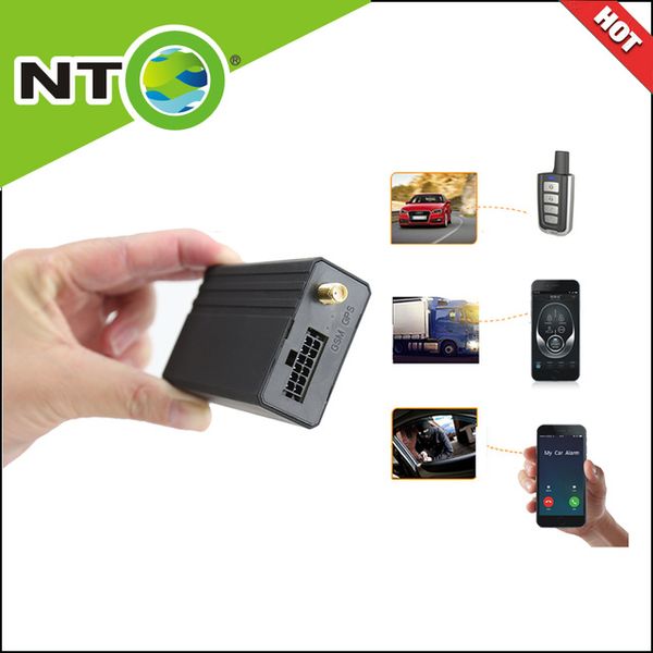 

gps tracker magnet for vehicle car alarm system with lock/ unlock / vibration alarm/ remote fuel cut by application ntg03