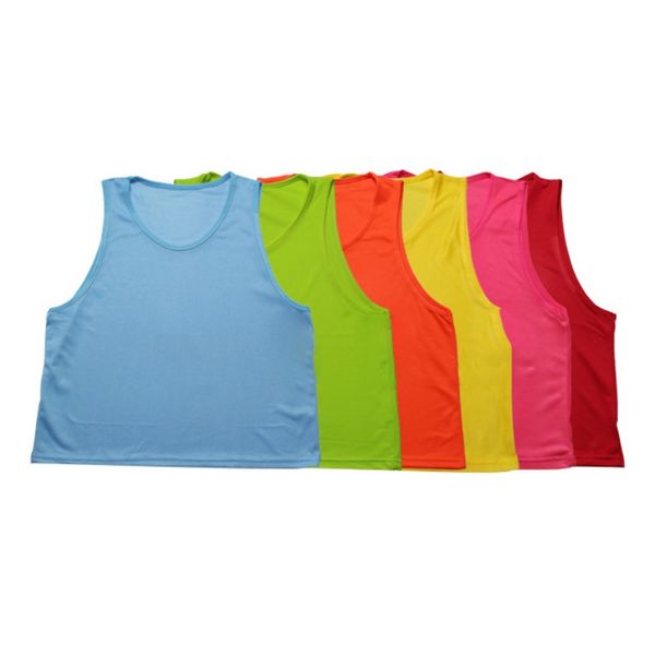 

children sleeveless shirts soccer scrimmage jerseys football group vest breathable training football vest team shirts