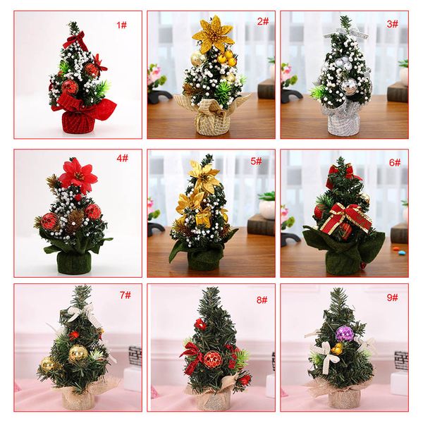 

mini merry christmas tree bedroom desk decoration office home children gift christmas decor xjs789