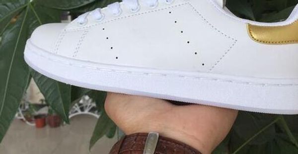 

men and women superstar gold shoes stan smith sneakers casual shoes factory outlet l14, Black