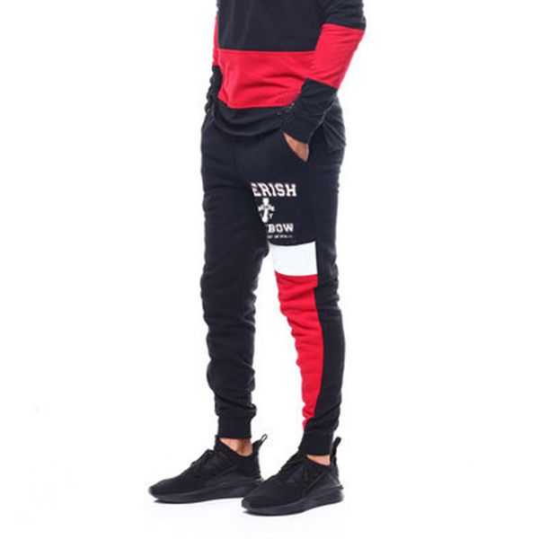 

mens sweat pants casual sport trousers 2019 new arrival 3d printed joggers men street wear plus size pants man, Black