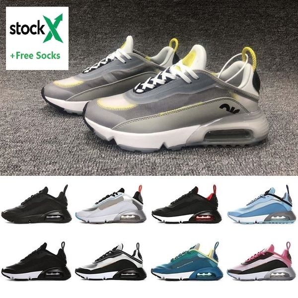 

stock x 2090 rainbow running shoes men mex be true grape triple red black white air designer women sherbet team sneakers 36-46