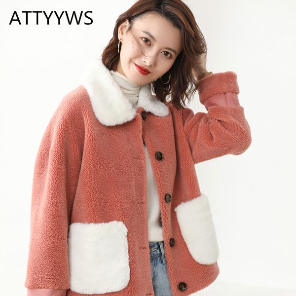 

мода тенденция зерна бархат женщин короткий лацкан пальто новый attyyws женский полный рукав пальто многоцветный опционально один-breaste, Black