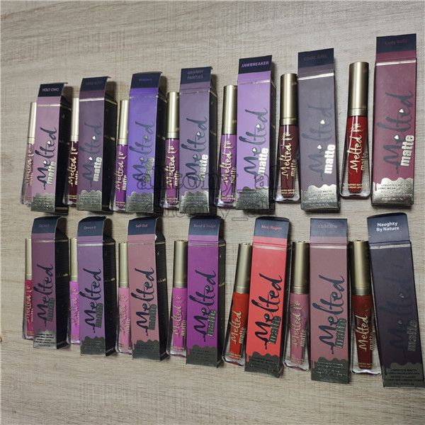 

2019 New Brand Melted Too Makeup Faced Melted Lip Gloss Sexy Make Up Melted Matte Liquified Long-Wear Matte Lipsticks 12 Colors