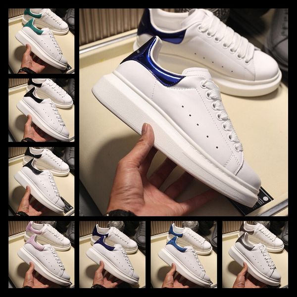 

luxurious ladies girls casual shoes designers sneakers women men new black yellow green fashion leather shoes trainers 36-45