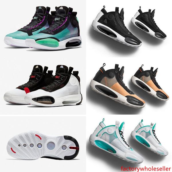 

jumpman xxxiv 34 blue void basketball shoes 34s zoom eclipse bred amber rise pe green glow metallic silver mens sports sneakers