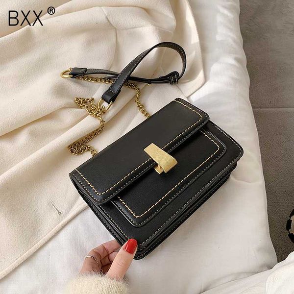 

bxx] кожа pu crossbody сумка для женщин 2020 весенней мода цепи плеча сумки женской летней мини сумка hl709