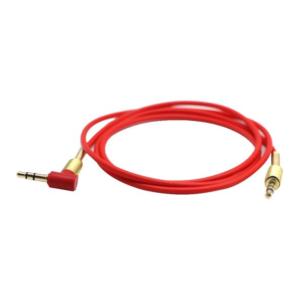 

3.5mm jack audio cable male to male 90 degree right angle aux cable