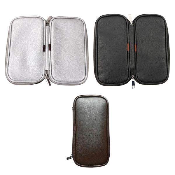

portable makeup brushes bag holder pu leather cosmetic brushes travel storage case