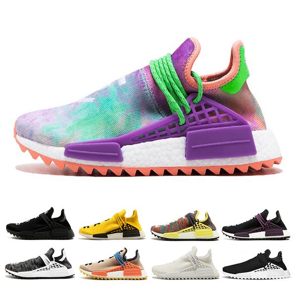 

2020 nmd human race bbc designer shoes pharrell williams hu solar pack oreo bbc multi nerd cream white mens womens running shoes