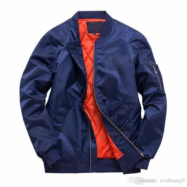 

autumn winter jackets kanji solid black green coats designer jackets zipper male clothing outwears plus size, Black;brown