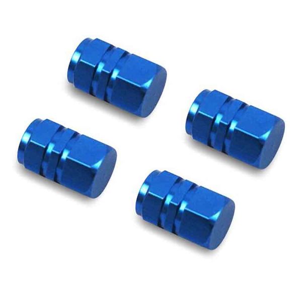 

4pcs universal aluminum car tyre air valve caps bicycle tire valve cap car wheel styling round red black blue silver gold