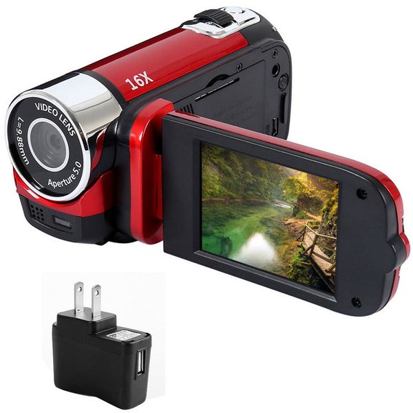 

1080p high definition gifts shooting camcorder anti-shake video record timed selfie clear digital camera led light night vision