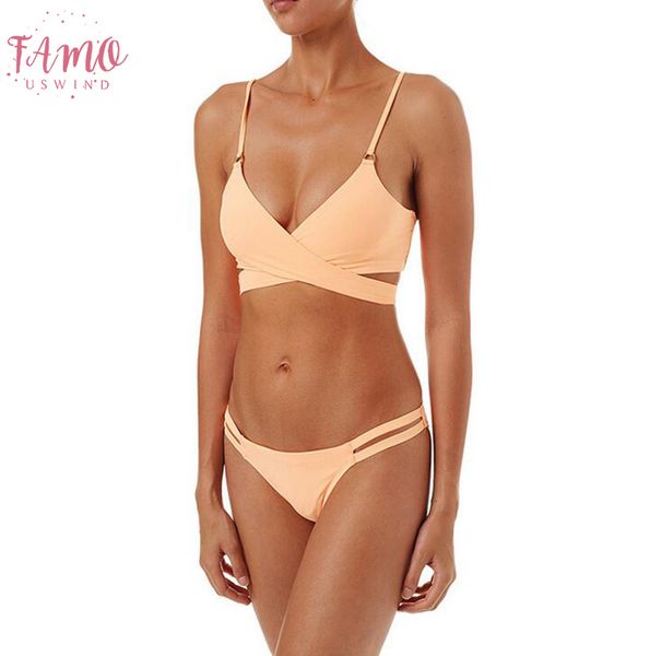 

крест бразильский бикини женщины купальники купальник push up spandex бикини set холтер top пляжная одежда купальники biquini 2019, White;black