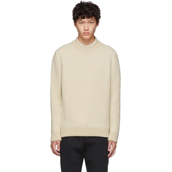 

simple solid color sweaters long sleeves men women couple autumn winter pullover knitting sweatshirts fashion street outwear hfhlwy103, White;black