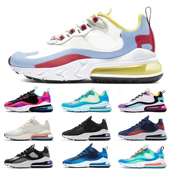 

classic react men women running shoes bauhaus optical bright violet light beige chalk hyper jade breathable women sports sneakers size 36-45