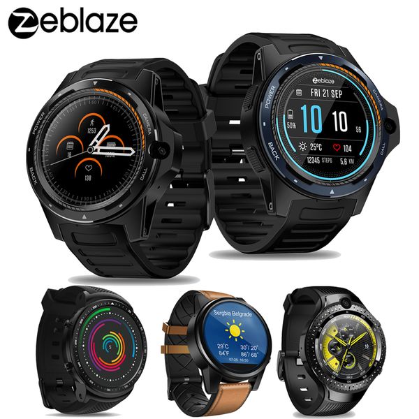 

Роскошные умные часы Zeblaze THOR 4 PRO Dual THOR 5 Смарт часы Nano SIM WiFi BT4.0 Часы Heart Rate SmartWatch Спор