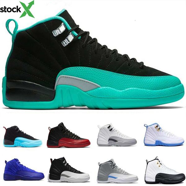 

новые 12 мужские баскетбольные туфли темно серый гамма синий плей офф высокая волчья шерсть серый gs бароны спорт французский синий тренажер, Black