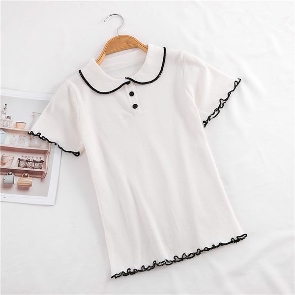 

0000summer нового коѬейкий поло воѬоник виеѬа женкой деѬевнна ђа коѬокими, White