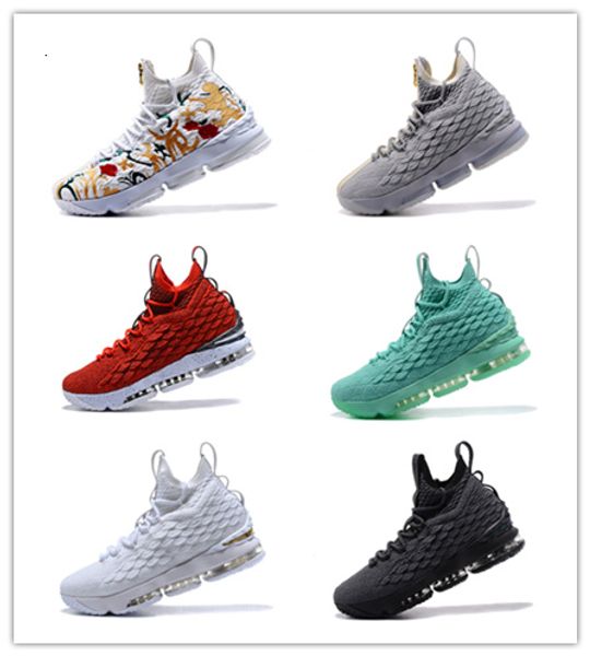 

with box) black gum 15 mesh surface xv pe 15s men women of white ghost ashes basketball shoes red training sneakers 40-46