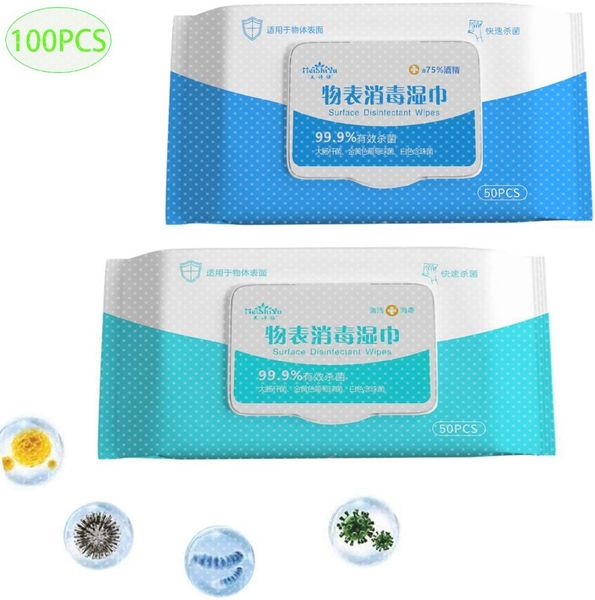 

75% спиртовые салфетки дезинфицирующие одноразовые влажные салфетки для рук спиртовая очистка салфетки портативные чистые дезинфицирующие ди