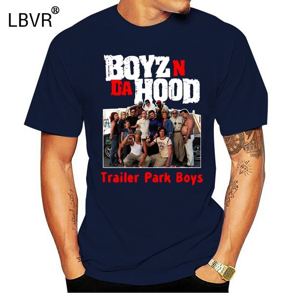

boyz n da hood trailer park boys t shirt, White;black