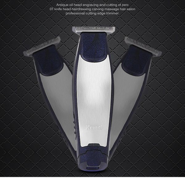 

kemei 3 in 1 professional hair clipper rechargeable 0mm baldheaded hair professional cordless beard trimmer cable km-5021 bwkf lgqrd