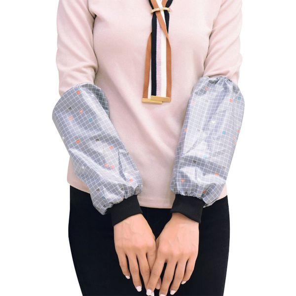 

student waterproof and antifouling sleeves korean edition long household sleeves kitchen loose cleaning sleeves